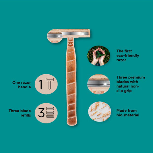 BeauRaze | Bio-Degradable Razors