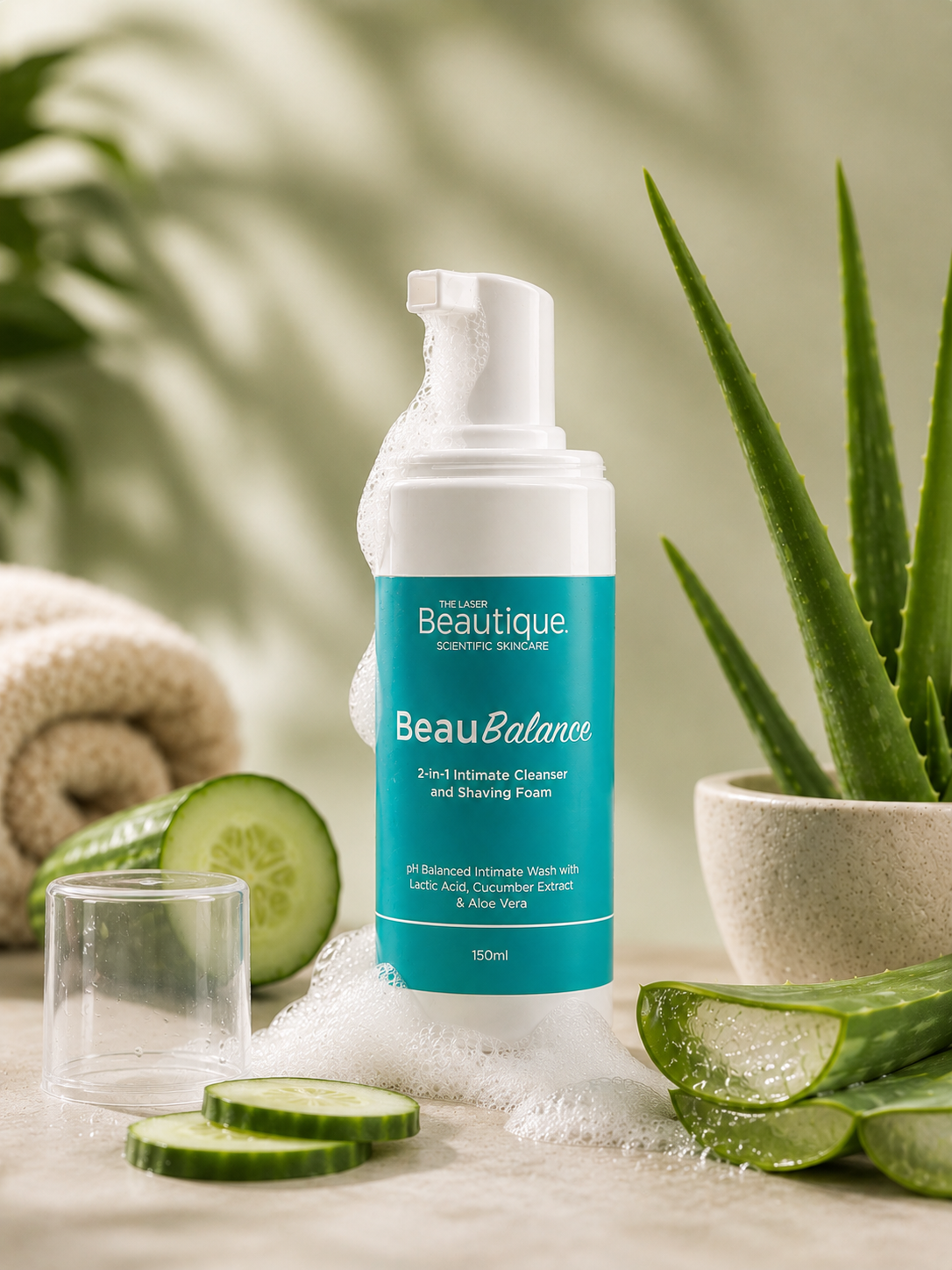 BeauBalance Intimate Wash & Shaving Foam